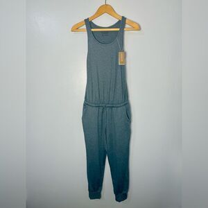 Patagonia Seabrook Charcoal Sleeveless Jumpsuit | XS